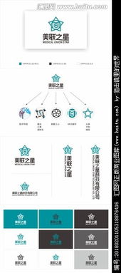 美聯之星科技公司標志設計 激發創意懸賞，匯圖網助力網絡技術企業形象構建